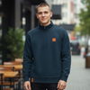 Zip-Sweat Classic Blau