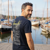 Foto T-Shirt Deichkrone Dunkelblau