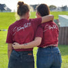 Foto T-Shirt Seepavillon Bordeaux